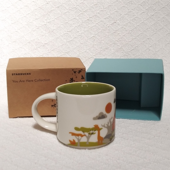 NWT Disney Parks YAH Starbucks Animal Kingdom Mug - Picture 3 of 8